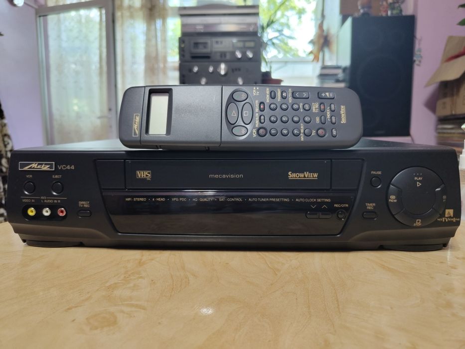 Videorecorder Metz VC 44 HI-FI stereo Made in Germania