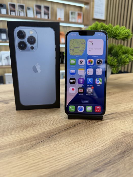 ‼️iPhone 13 Pro Sierra Blue 128Gb - Sanatate bat.100% - Garantie 12 luni