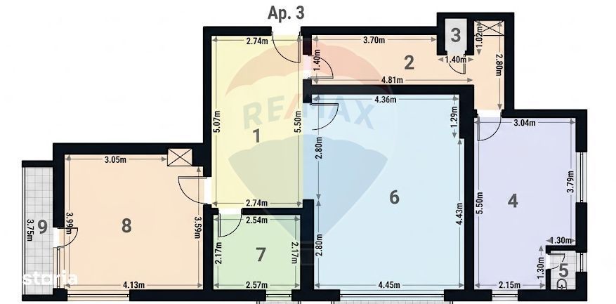 Apartament in centrul Brasovului de inchiriat.