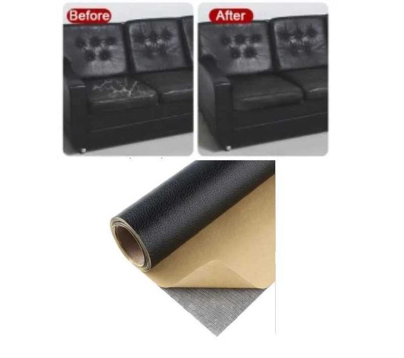 Кожа за поправка на седалки, за автомобил или мотор, 4 цвята, 50*70см