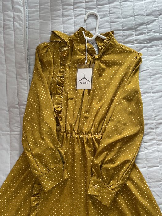 Платье в горошек/ р-р 42 -44 (S/M)