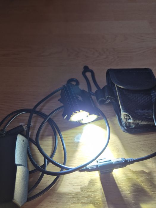 Lanterna LED, pentru bicicleta, 5000 lumeni, 2xT6