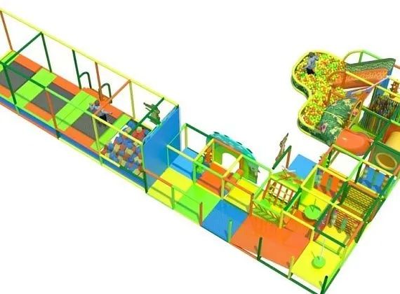 Детский плошадка лабиринт