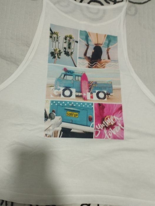 Майка -топ трикотаж новый