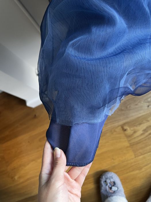 Rochie albastra de ocazie tulle