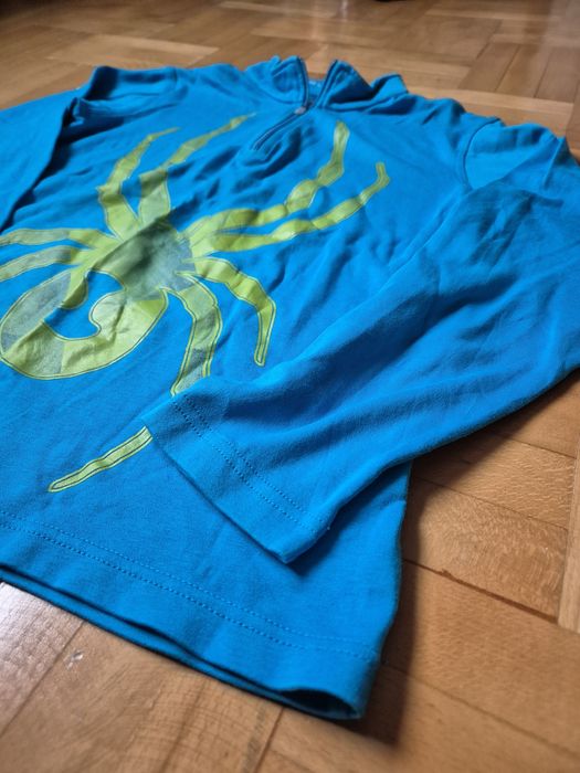 Bluză tehnică Spyder Kids, Strat Unu, Piele de Vițel, Copii - 160 (L)