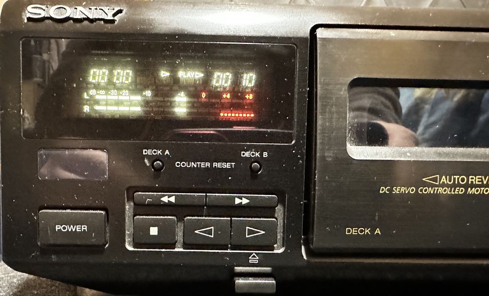 Dublu deck Sony TC-WE405 partial defect