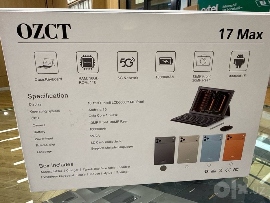 OZCT Iphone 17 Max 5G planshet