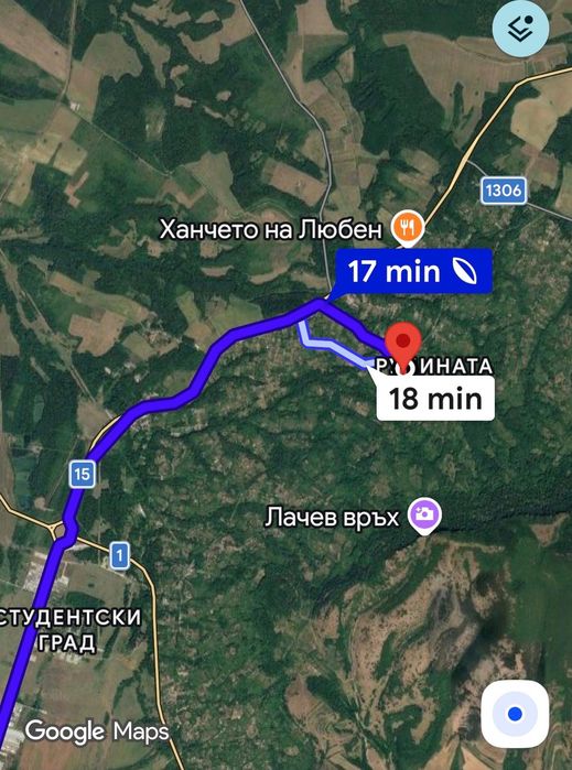 Продавам вилен имот в старите Врачански лозя 1200 кв.м.