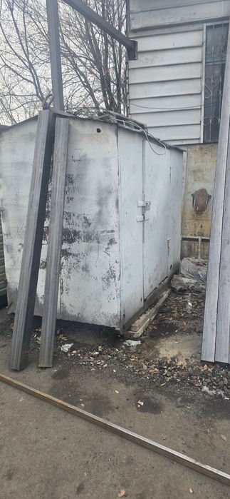 Железная будка короб железный контейнер трансформаторная будка