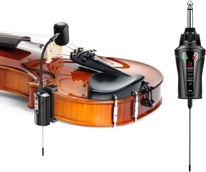 Wireless Cardioid microfon pentru Vioara si Viola ACEMIC VT-5 Violin & Alto Shure