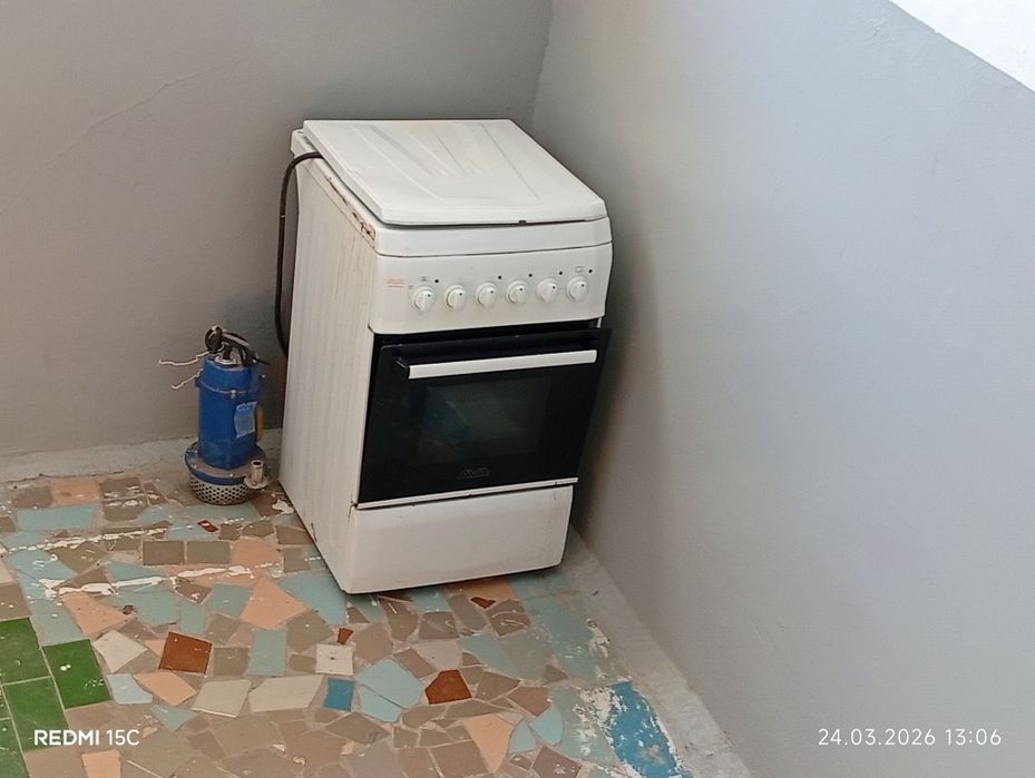 Холодильник, плитка