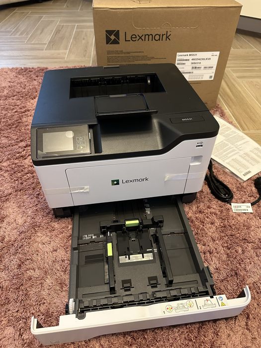 ULTIMA IN STOC! Imprimantă Laser Profesională Lexmark MS531dw - NOUĂ, Sigilată