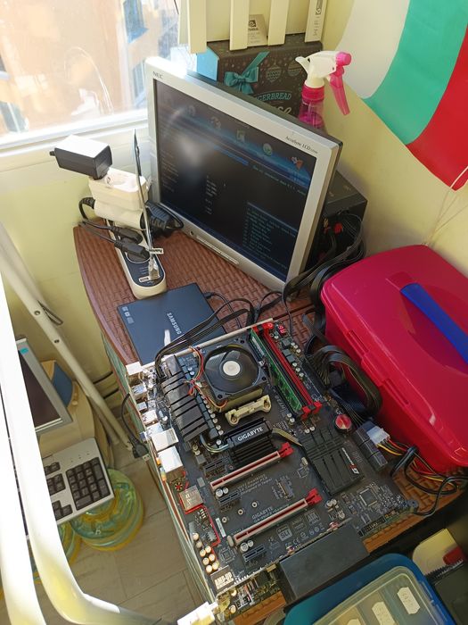 ЗАПАЗЕНА! Gigabyte GA-990FX-Gaming motherboard/дъно/дънна платка с. AM