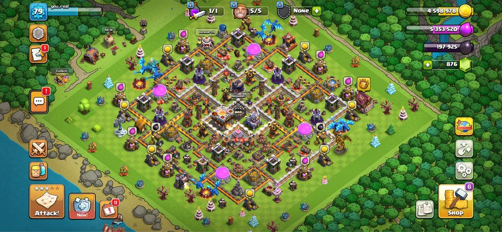 Clash of clans аккаунт