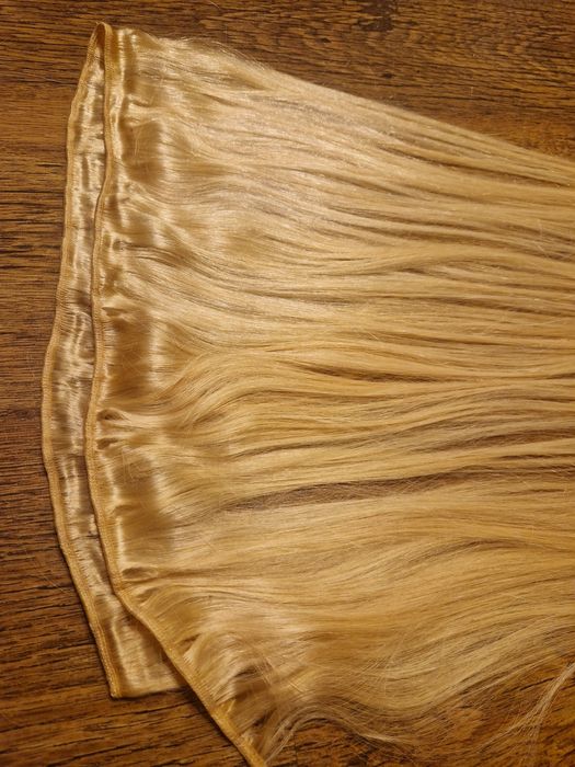 Естествена руса коса за трайно поставяне!