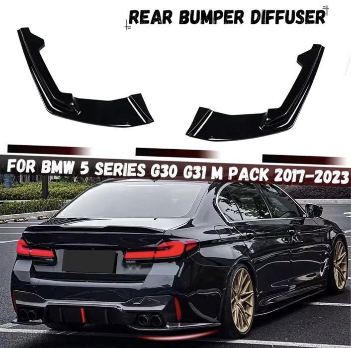 Coltare Laterale Ornamente Bara Spate Difuzor BMW G30 G31