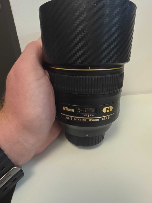 Obiectiv Nikon AF-S 85mm f/1.4G - Gama Pro + Husă Transport & Protecție