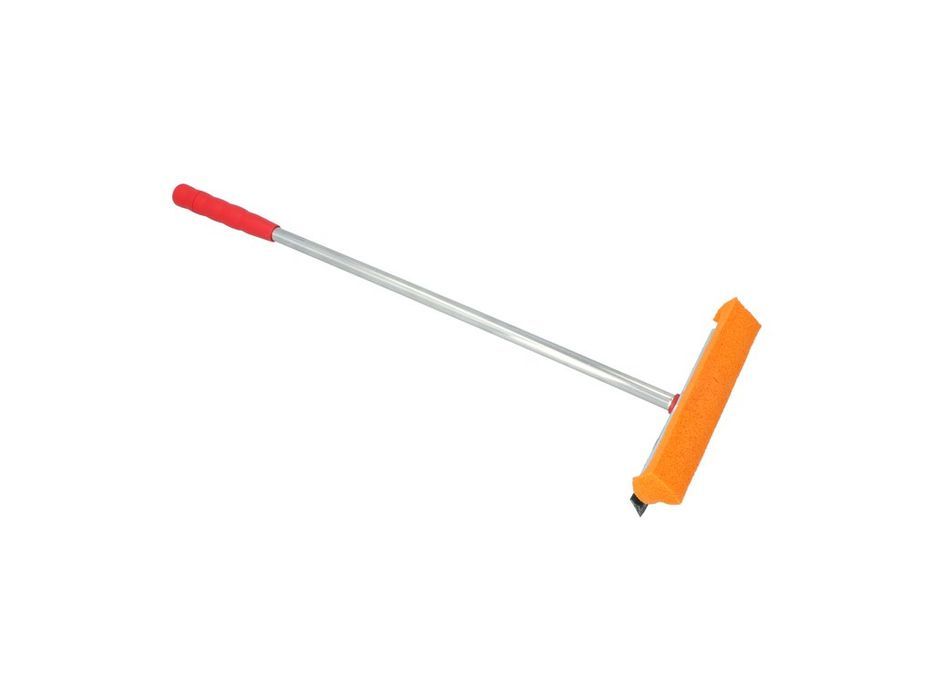 Racleta spalat geamuri auto Carpoint XXL, cu burete si lamela cauciucata, latime 22 cm, maner lung 60 cm