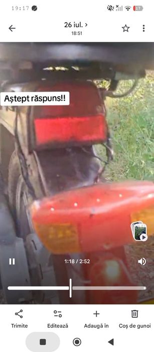 Vând moped Piaggio și de 80 CC nu are   nicio problemă