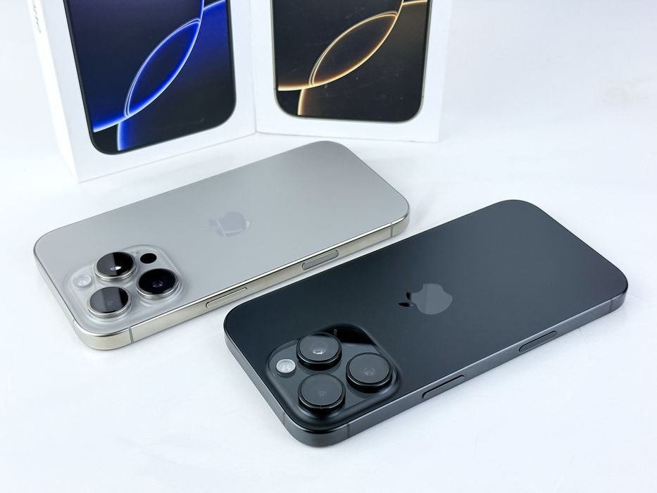 Apple iPhone 16 Pro 128GB Black / Natural 100% Батерия! Гаранция!