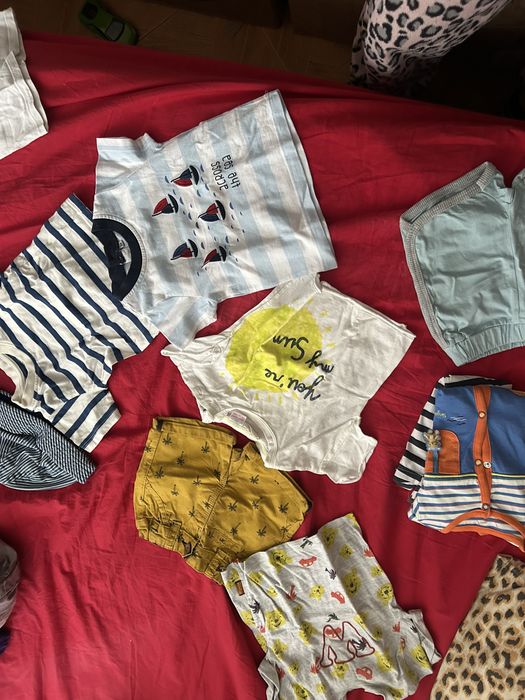 Лот летни бебешки дрешки 6-9 м