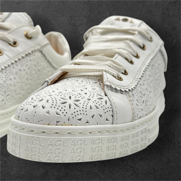 AGL дамски маратонки от естествена кожа