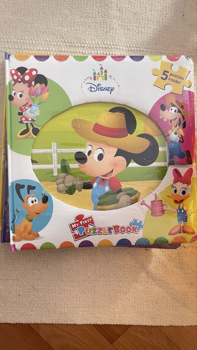 Пазлы картонки на английском