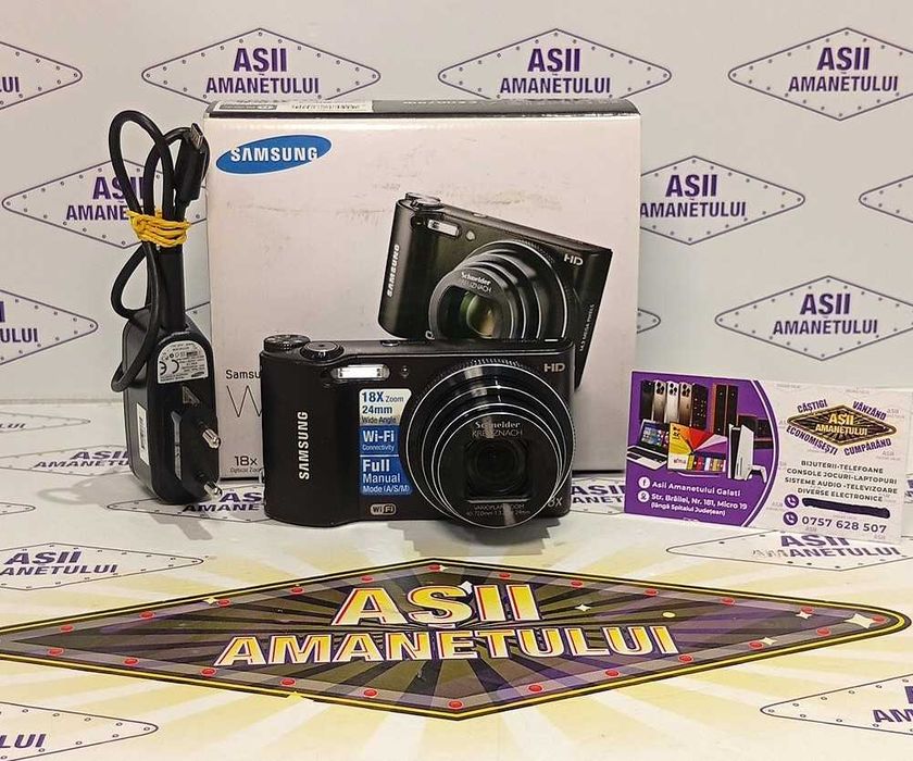 Asii Amanetului - Aparat Foto - SAMSUNG - WB 150F , Zoom 18 x , Memori Card 1GB