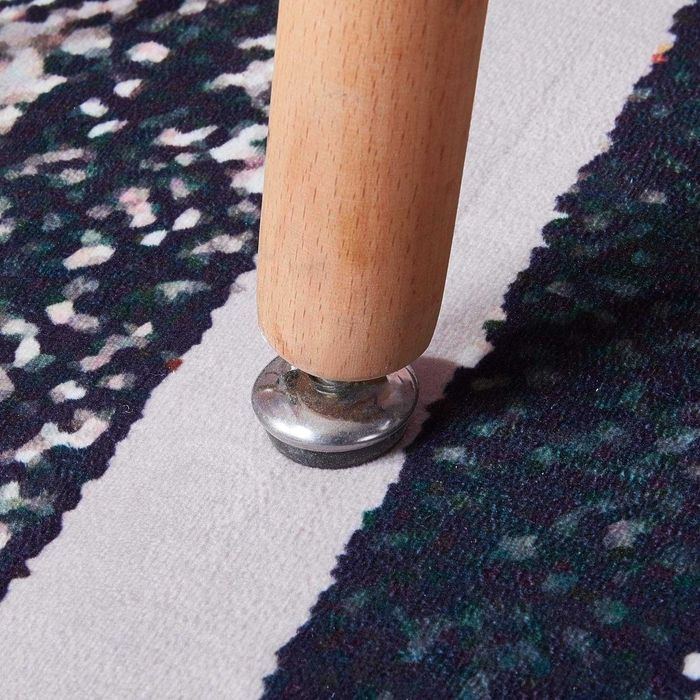 Правоъгълна трапезна/кухненска маса от бук, MDF 110 x 70 x 73 см Д Ш В