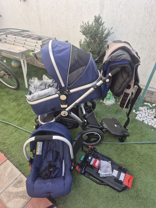 Cărucior Isofix,isafe 3 in 1