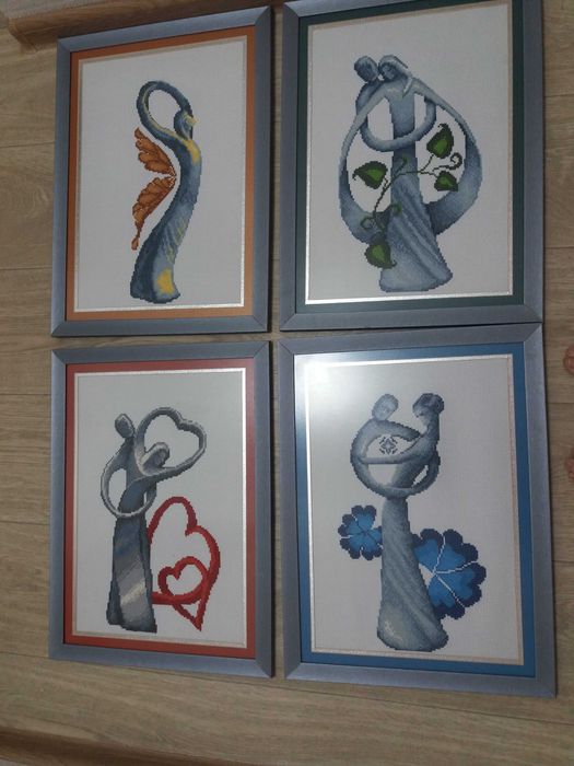 Вышивка крестом любовь.