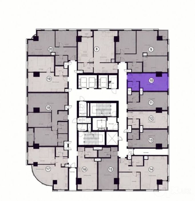 Продается 1 ком кв-ра, ЖК Modera Towers, ор-р: ул. Шота Руставели,25м²
