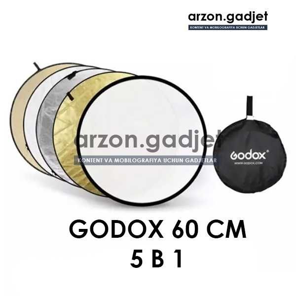 Отражатель Круглый Godox  5 в 1 | 60/80/110 см