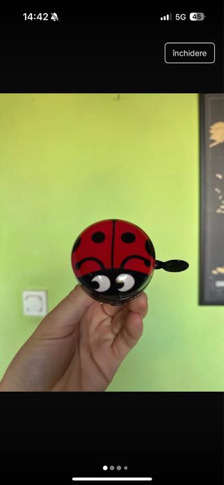 Sonerie bicicletă: Buburuzā