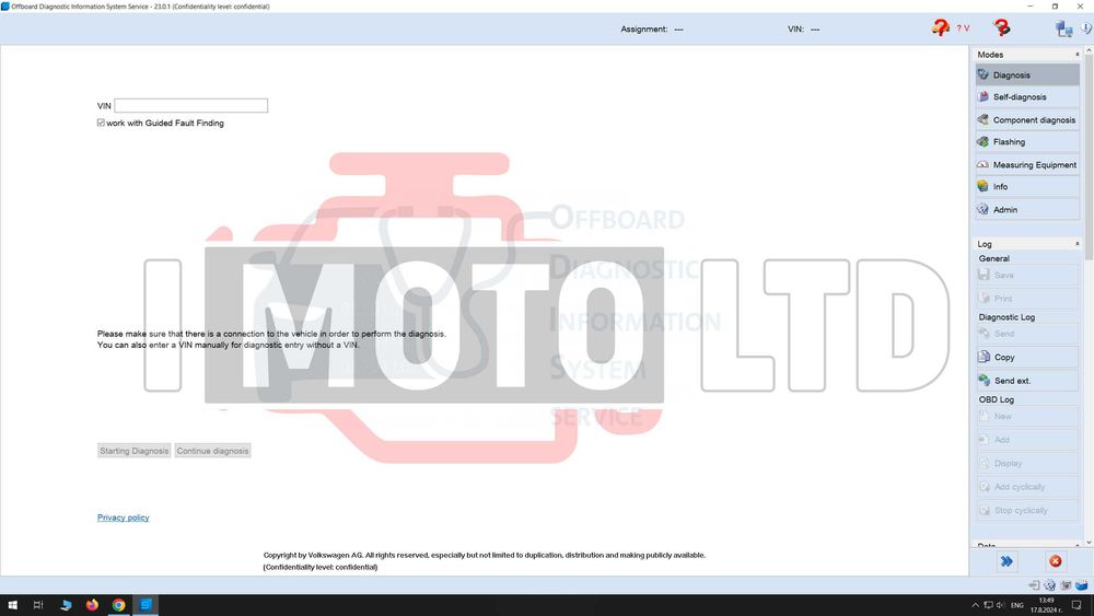 VNCI - VAS 6154A Професионална диагностика за VAG ODIS CAN FD DOIP