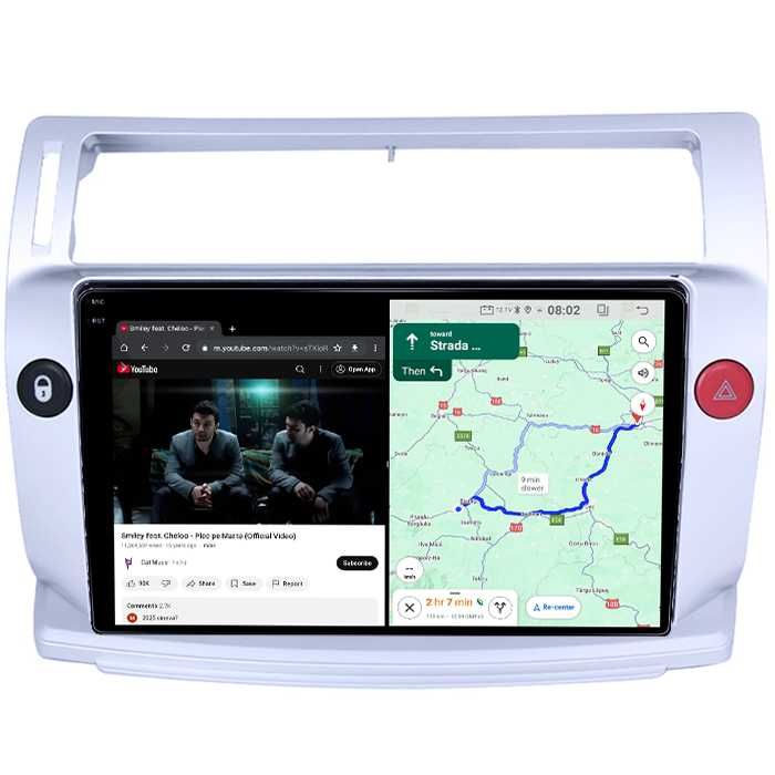 Navigatie Citroen C4 2005-2011, 4GB RAM/64GB ROM, Android 14