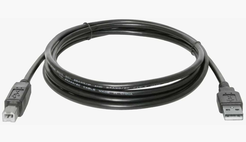 Кабель для любых принтеров USB 1.5-3-5м доставка яндекс