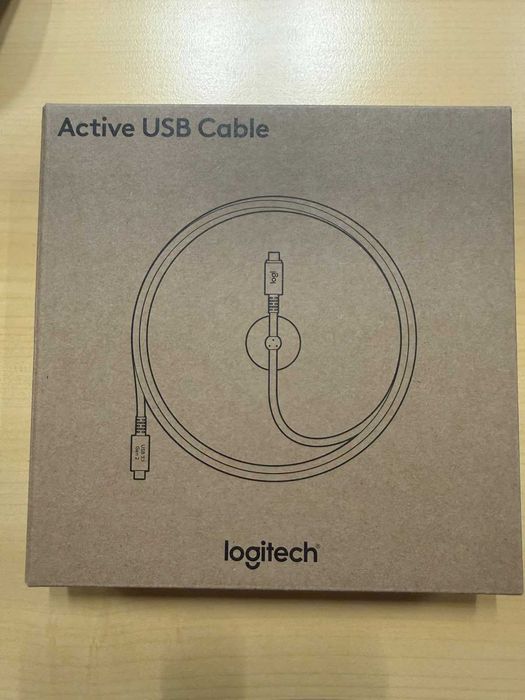 LOGITECH Cablu USB Logitech MeetUp 2 5m USB3.1 Gen2 USB-C