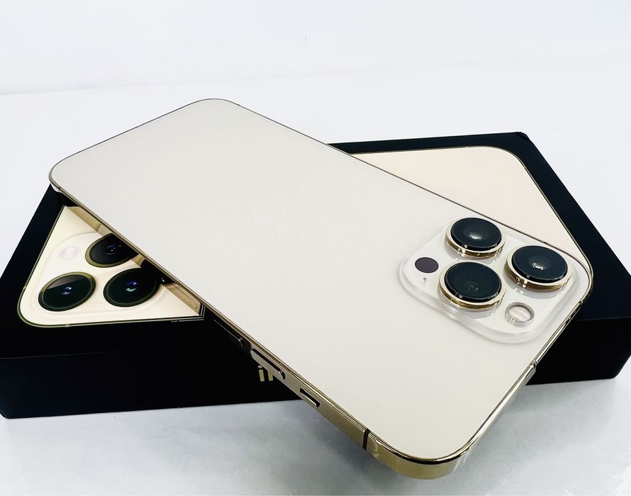 Apple iPhone 13 Pro Max 128GB Gold Перфектен! Гаранция!