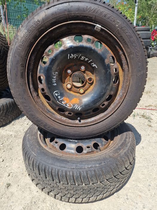 Cauciucuri Dunlop 185/55/15 an 2024.Vw 5×100