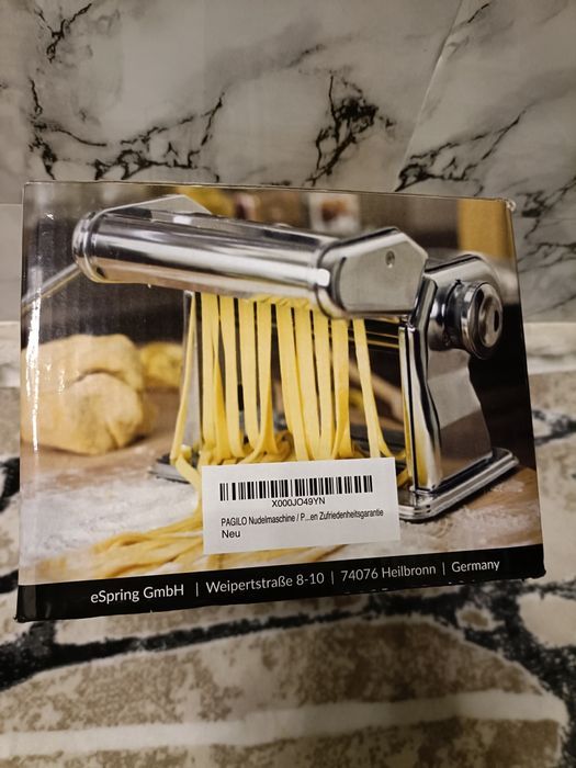 Mașina manuală inoxidabilă pentru tăiței și spaghete  Pagilo italia