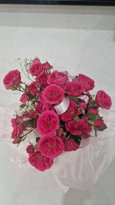 Свежие букеты цветов