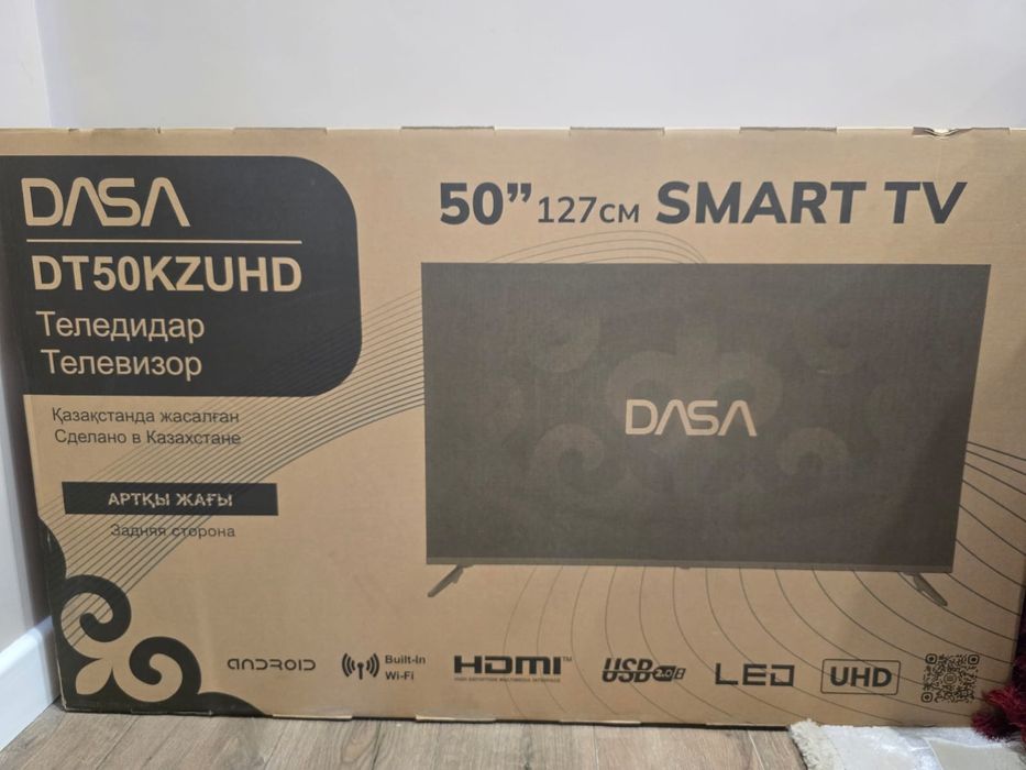 Телевизор DASA DT50KZUHD 127 см черный