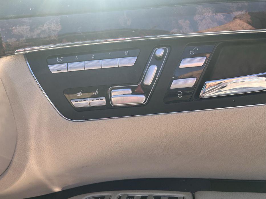 Кожен салон с подгряване и обдухване Мерцедес S class W221