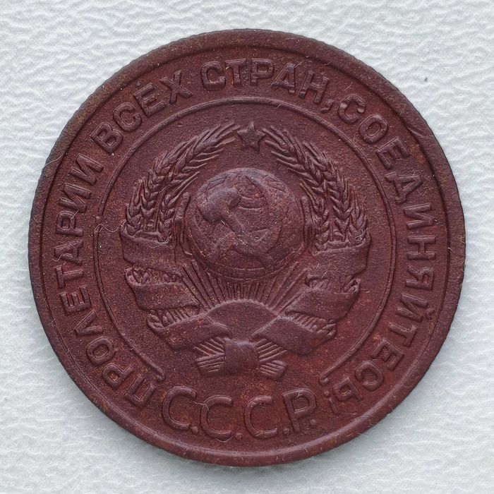 2 коп. СССР 1924 года (медь, оригинал)