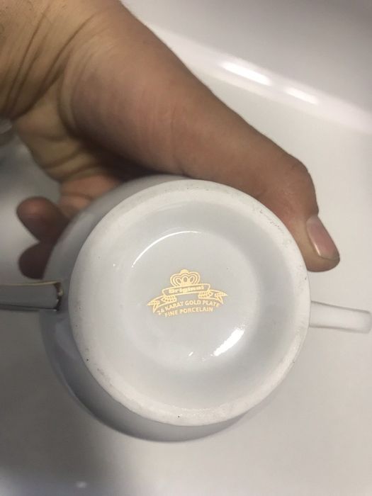 Продается чайны сервис мадонна 24 карат золота покрытие