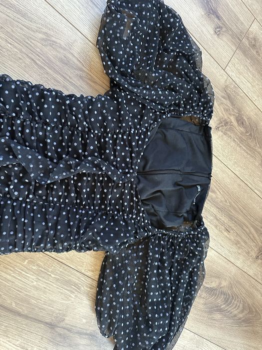 Къса рокля с точки Zara