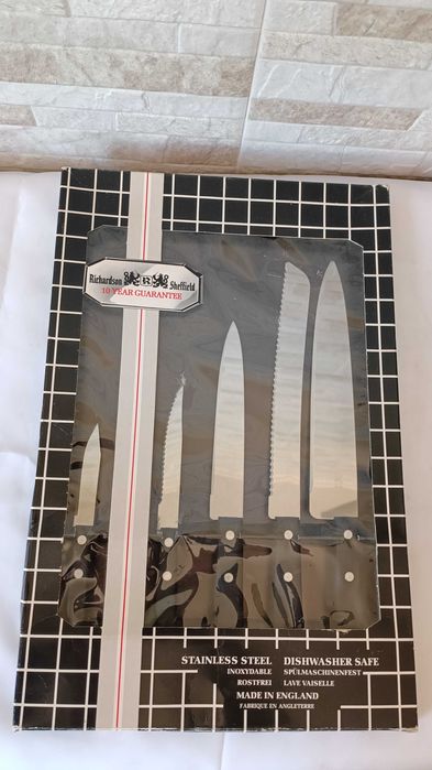 Комплект ножове - Richardson Sheffield - 5 бр. - Made in England