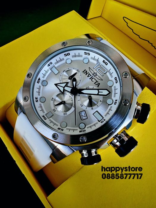 INVICTA Sea Hunter white 54 mm, Инвикта нов ръчен часовник